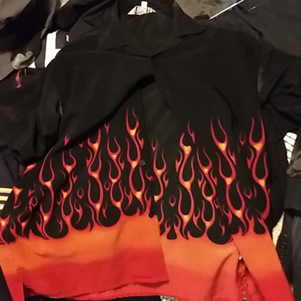 Flaming middle school 2004 shirt